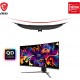 MSI MAG341CQP QD-OLED, 34 Curved OLED Gaming Monitor, 3440 x 1440 (UWQHD), OLED 0.03ms Response time, 175Hz, True Black HDR 400, HDMI, DP Port, USB Type C, Tilt, Height,Black