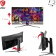 MSI MAG341CQP QD-OLED, 34 Curved OLED Gaming Monitor, 3440 x 1440 (UWQHD), OLED 0.03ms Response time, 175Hz, True Black HDR 400, HDMI, DP Port, USB Type C, Tilt, Height,Black