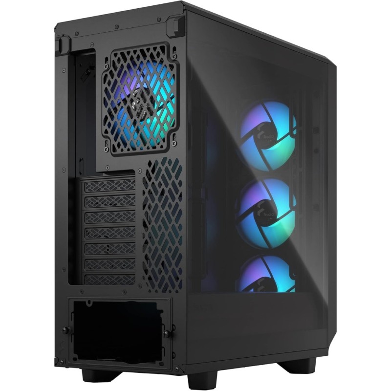 Fractal Meshify 2 Compact Lite RGB Black TG Light tint Fractal Meshify 2 Compact Lite RGB Black TG Light tint