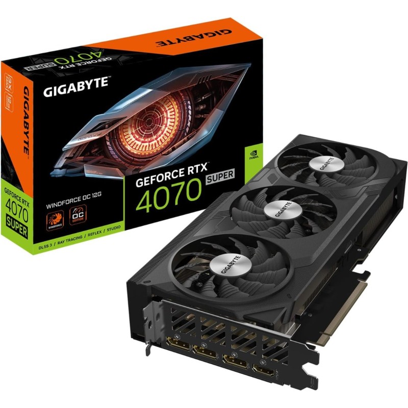 GIGABYTE GeForce RTX 4070 Super WINDFORCE OC 12G GIGABYTE GeForce RTX 4070 Super WINDFORCE OC 12G