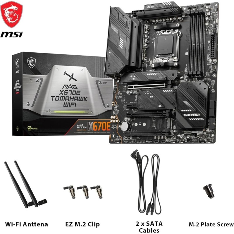 MSI MAG X670E TOMAHAWK WIFI MSI MAG X670E TOMAHAWK WIFI