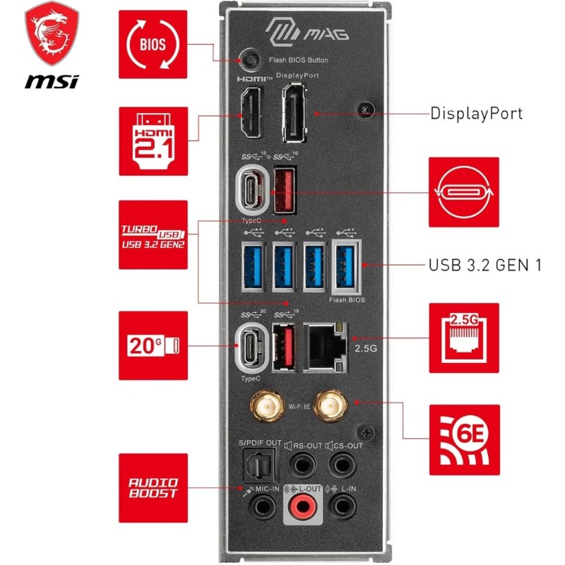 MSI MAG X670E TOMAHAWK WIFI MSI MAG X670E TOMAHAWK WIFI