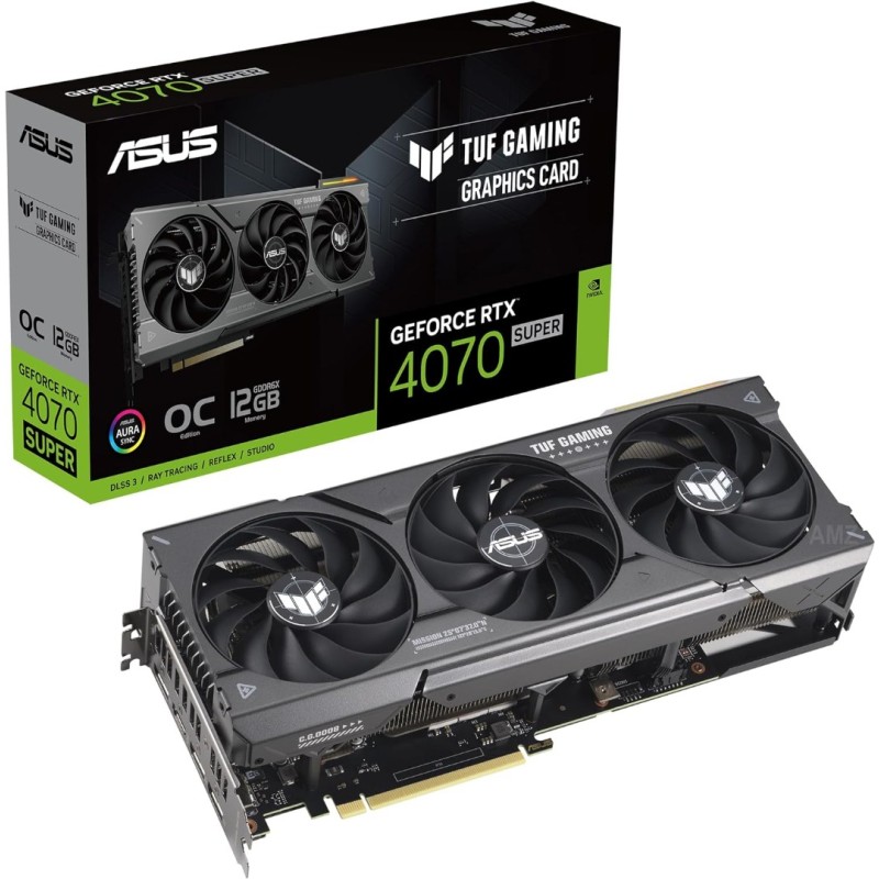 ASUS TUF Gaming GeForce RTX 4070 Super OC Edition Gaming ASUS TUF Gaming GeForce RTX 4070 Super OC Edition Gaming