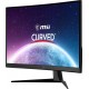 MSI G27C4X 27" Curved Gaming Monitor, 1920 x 1080 (FHD), 1ms, 250Hz, FreeSync, HDMI, DisplayPort, Anti-Flicker, Anti-Glare, HDR Ready,Black