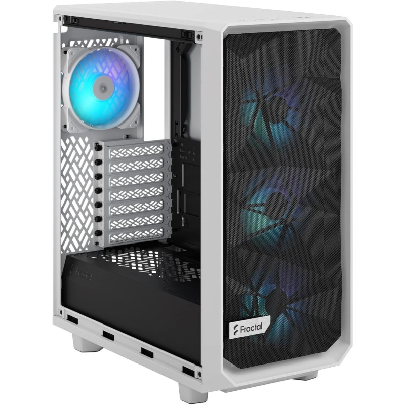 Fractal Meshify 2 Compact RGB White TG Clear Tint Fractal Meshify 2 Compact RGB White TG Clear Tint