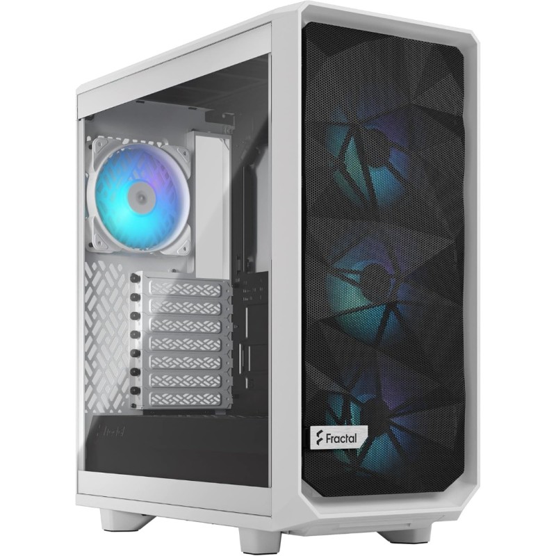 Fractal Meshify 2 Compact RGB White TG Clear Tint Fractal Meshify 2 Compact RGB White TG Clear Tint