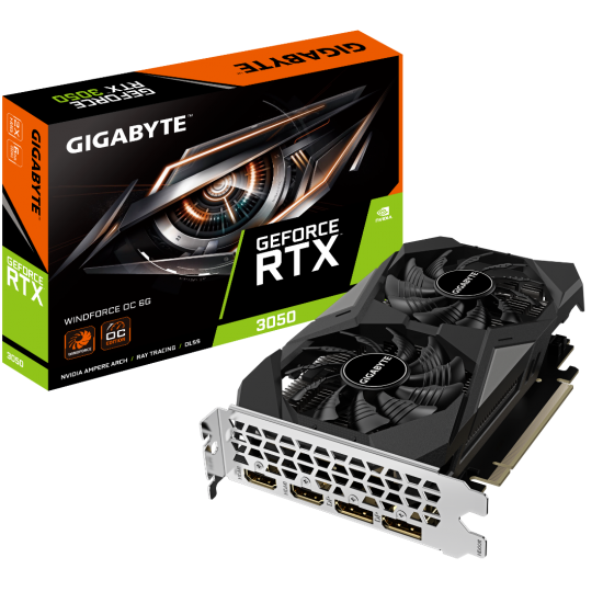 Gigabyte RTX 3050 WINDFORCE OC 6G V2