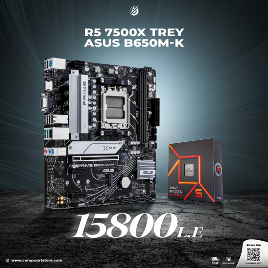 Prime Performance R5 7500X TREY & ASUS B650M-K