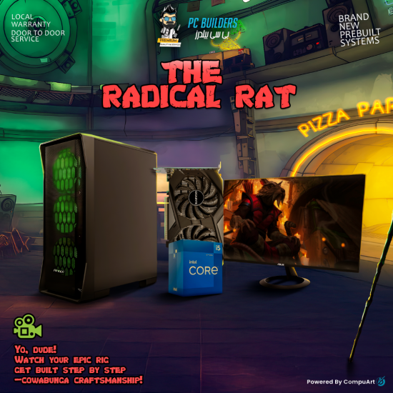 Radical Rat Build With ASUS VZ24 100Hz Bundle