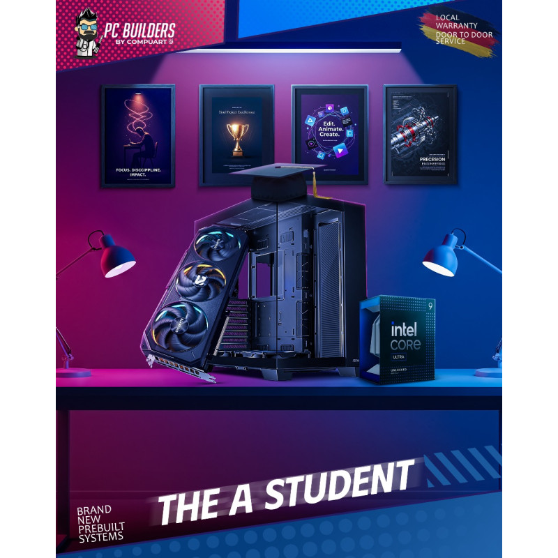 THE A STUDENT Ultra 9 285K | RTX 5070 THE A STUDENT Ultra 9 285K | RTX 5070