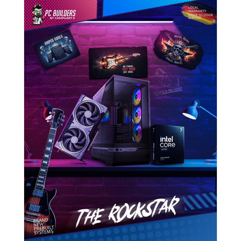 THE ROCK STAR Ultra 7 | RTX 5060 TI 16 GB THE ROCK STAR Ultra 7 | RTX 5060 TI 16 GB
