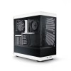 HYTE Y40 Black and White with 2 Fans and Gen 4.0 Riser Cable