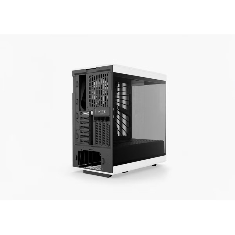 HYTE Y40 Black and White with 2 Fans and Gen 4.0 Riser Cable HYTE Y40 Black and White with 2 Fans and Gen 4.0 Riser Cable