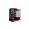 HYTE Y40 Red and Black with 2 Fans and Gen 4.0 Riser Cable HYTE Y40 Red and Black with 2 Fans and Gen 4.0 Riser Cable