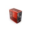 HYTE Y40 Red and Black with 2 Fans and Gen 4.0 Riser Cable HYTE Y40 Red and Black with 2 Fans and Gen 4.0 Riser Cable