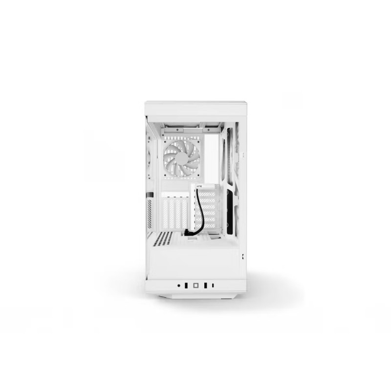 HYTE Y40 All White with 2 Fans and Gen 4.0 Riser Cable HYTE Y40 All White with 2 Fans and Gen 4.0 Riser Cable