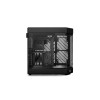 HYTE Y60 with 3 Fans with Gen 4.0 Riser Cable All Black HYTE Y60 with 3 Fans with Gen 4.0 Riser Cable All Black