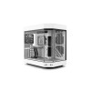 HYTE Y60 with 3 Fans with Gen 4.0 Riser Cable All white HYTE Y60 with 3 Fans with Gen 4.0 Riser Cable All white