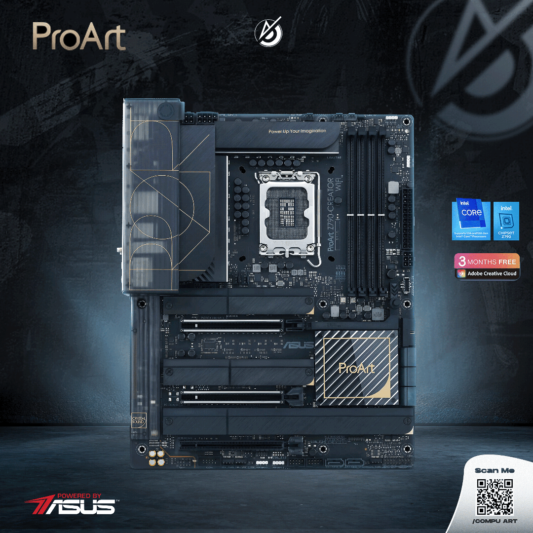 ProArt Elite Intel Edition Core i9 & RTX 4070 TI - Powered By Asus