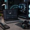 Remote support workstation connected to a desktop PC
