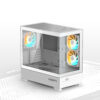GIGABYTE C201 PANORAMIC ICE panoramic tempered glass view