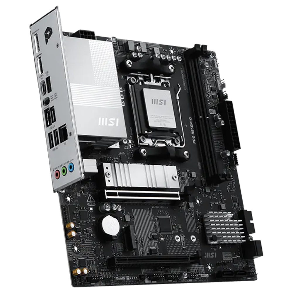 MSI PRO B850M-G motherboard front view