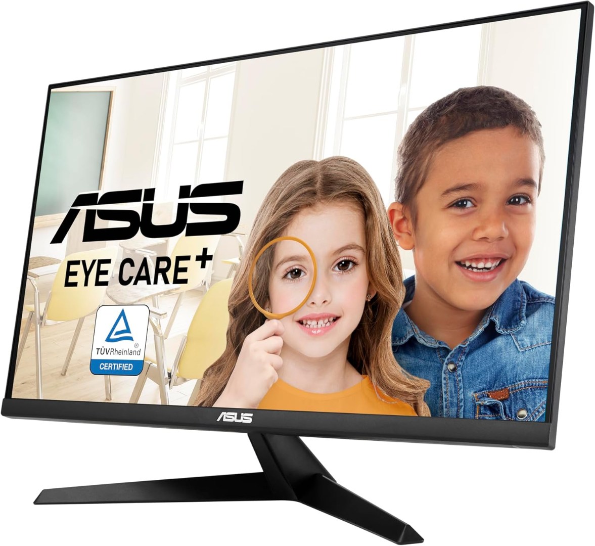 Alternative view of ASUS 27” 4K Eye Care Monitor (VY27UQ) - UHD (3840 x 2160), IPS, HDR10