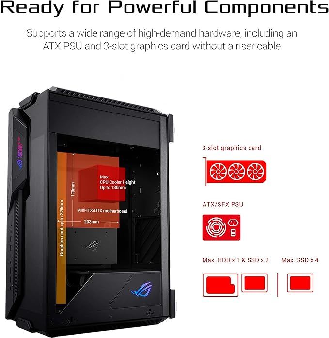 Alternative view of ASUS ROG Z11 Mini-ITX