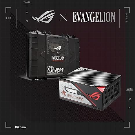 Alternative view of ASUS ROG Thor 1000W Platinum II EVA Edition V2 80 PLUS Platinum, OLED Panel