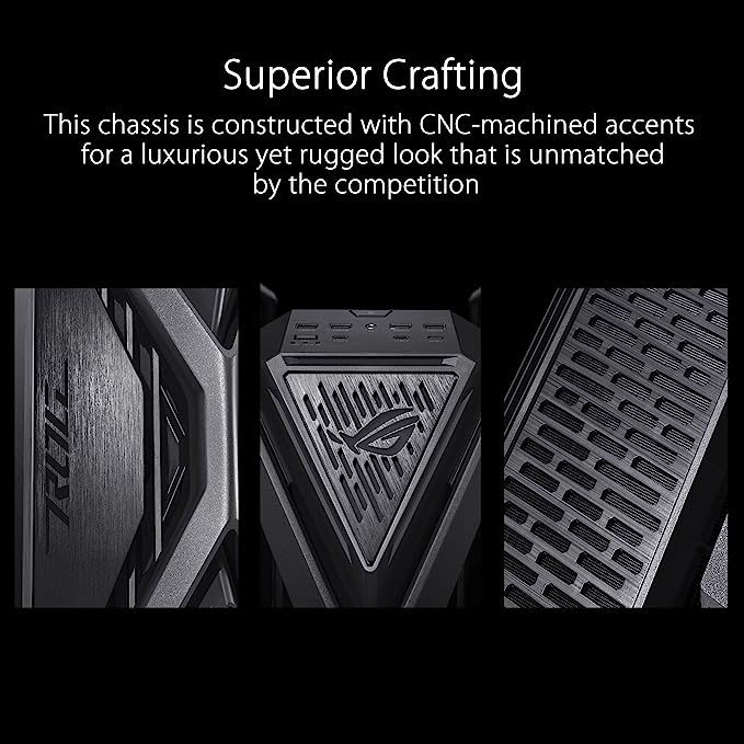 Alternative view of ASUS ROG Hyperion GR701 EATX Full-Tower Computer case