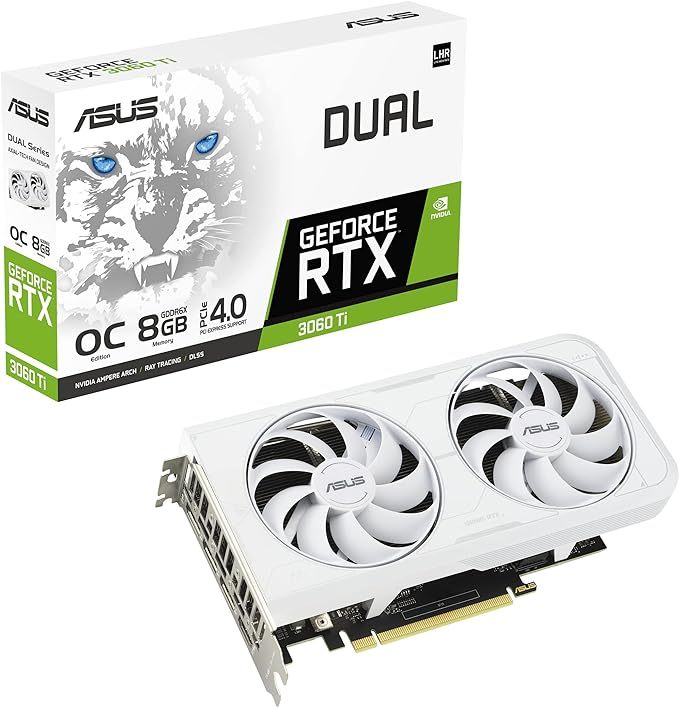 ASUS Dual RTX 3060 Ti White OC Edition