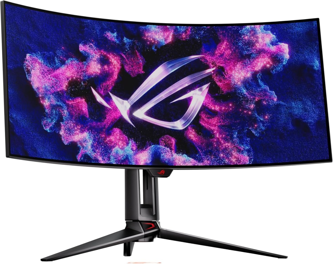 Alternative view of ASUS ROG Swift OLED PG34WCDM 34 Inch UWQHD Curved Gaming Monitor, 240 Hz, 0.03 ms GtG, G-Sync