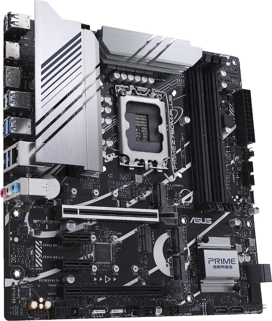 Alternative view of ASUS Prime Z790M-Plus DDR5