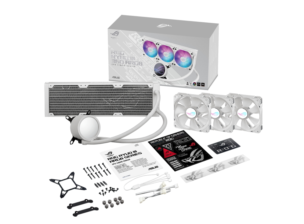 ASUS ROG RYUO III 360 ARGB White Edition