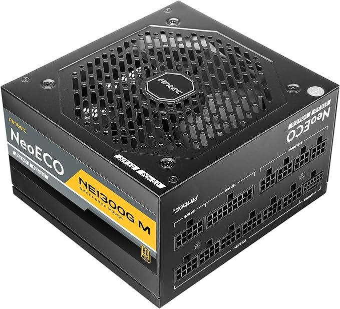 ANTEC NeoECO, NE1300G M, 1300W Full Modular, 80 Plus Gold Certified