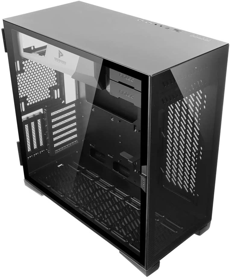 Alternative view of Antec Performance Series P120 Crystal E-ATX Mid-Tower Case, Tempered Glass Front & Side Panels White Led USB3.0 X 2, Aluminum Vga Holder Included