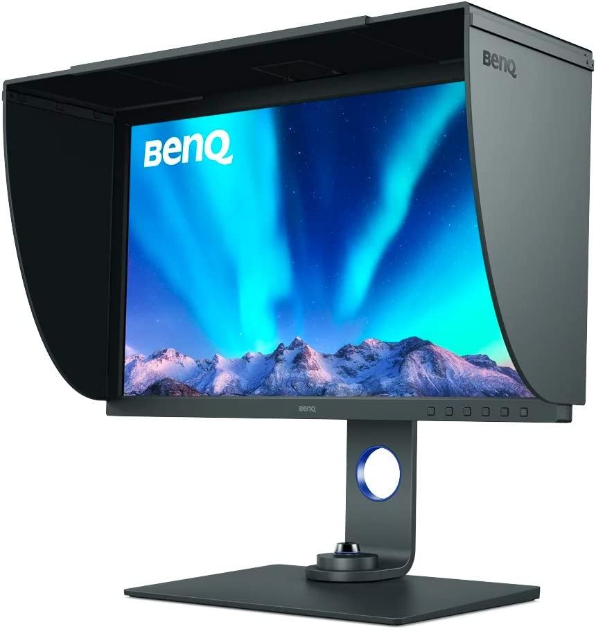 BenQ SW271C Photo Video Editing Monitor 27" 4K UHD | 99% AdobeRGB,100% sRGB,90% P3 | IPS