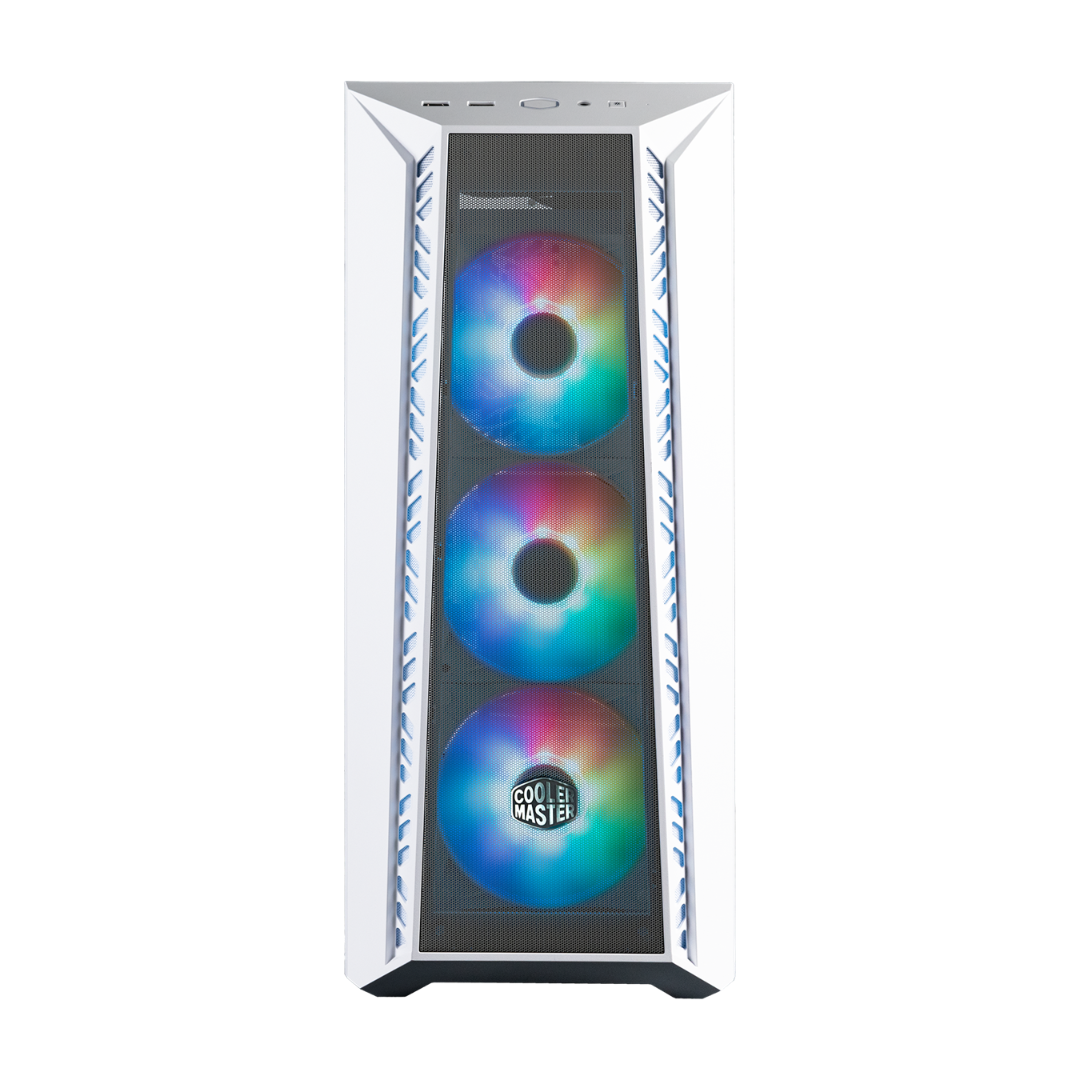 Alternative view of Cooler Master MasterBox MB520 ARGB White