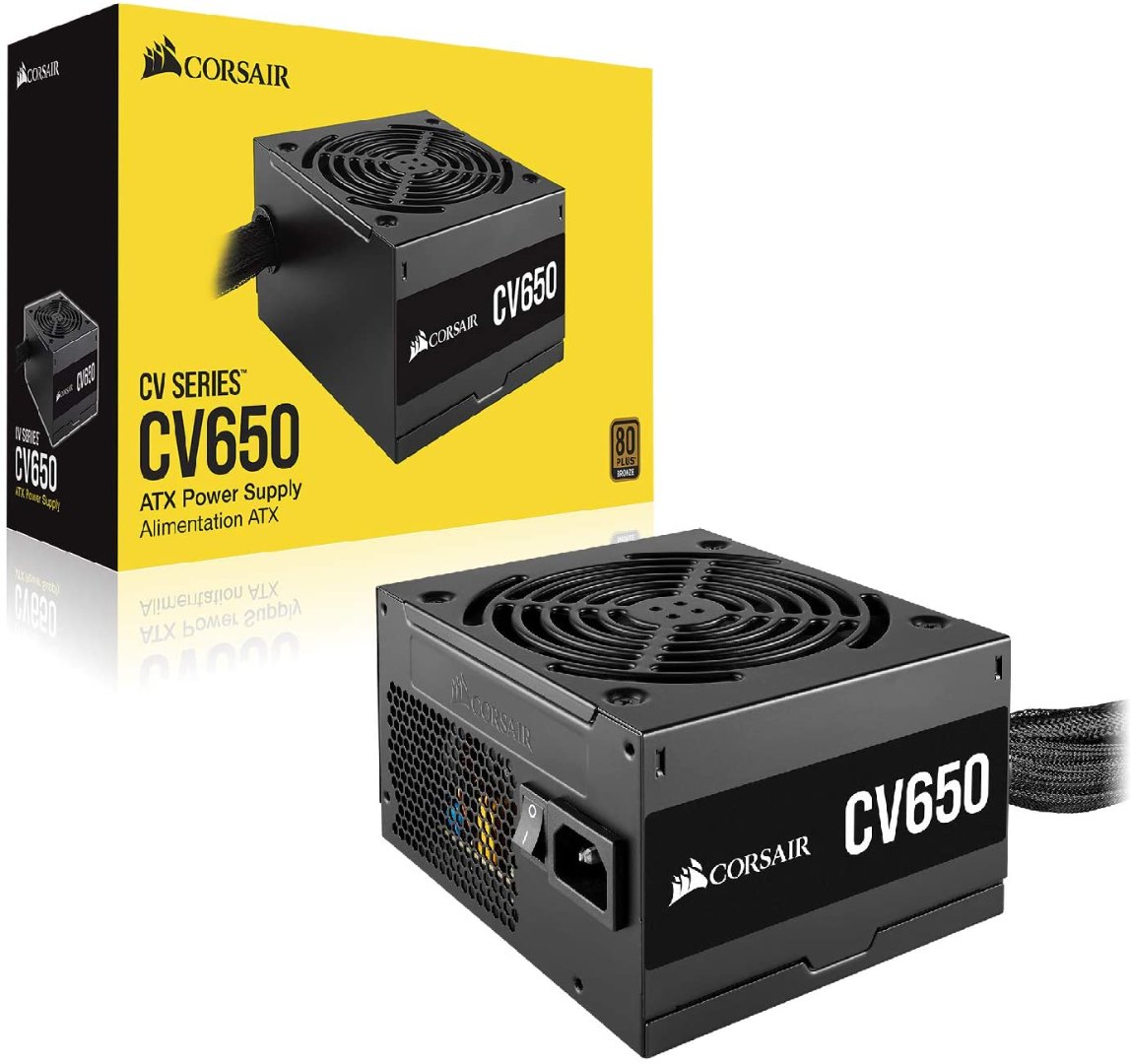 Alternative view of CORSAIR CV Series CV650 - 650W 80 Plus Bronze