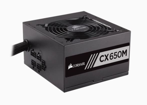 Corsair CX650M — 650 Watt 80 PLUS® Bronze Certified Semi-Modular ATX PSU