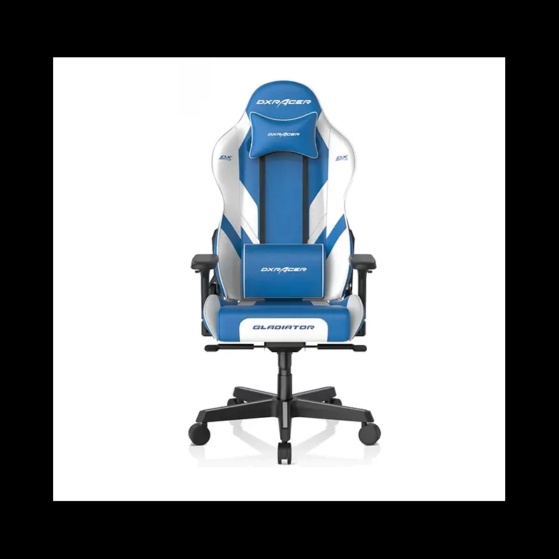 Alternative view of DXRACER G-SERIES GAMING CHAIR BLUE & WHITE GC-G001-BW-B2-423