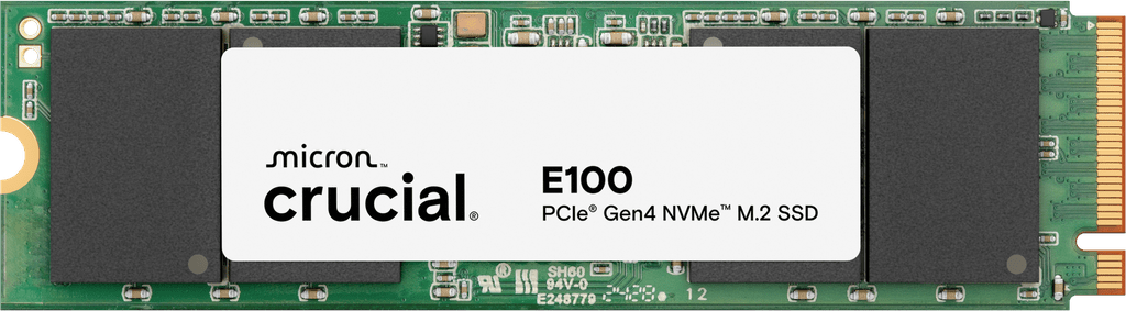 Crucial E100 2TB PCIe Gen4 NVMe M.2