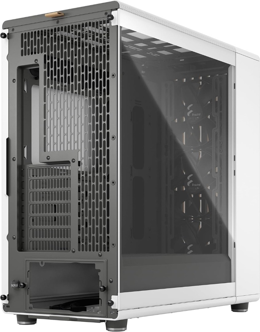 Alternative view of Fractal Design North XL Chalk White TG Clear