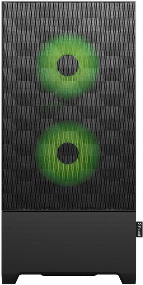 Alternative view of Fractal Pop Air RGB Green Core TG Clear Tint