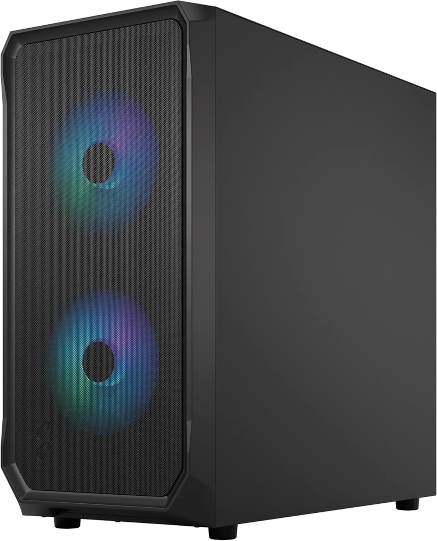 Alternative view of Fractal Focus 2 RGB Black TG Clear Tint