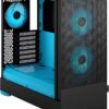 Fractal Pop Air RGB Cyan Core TG Clear Tint