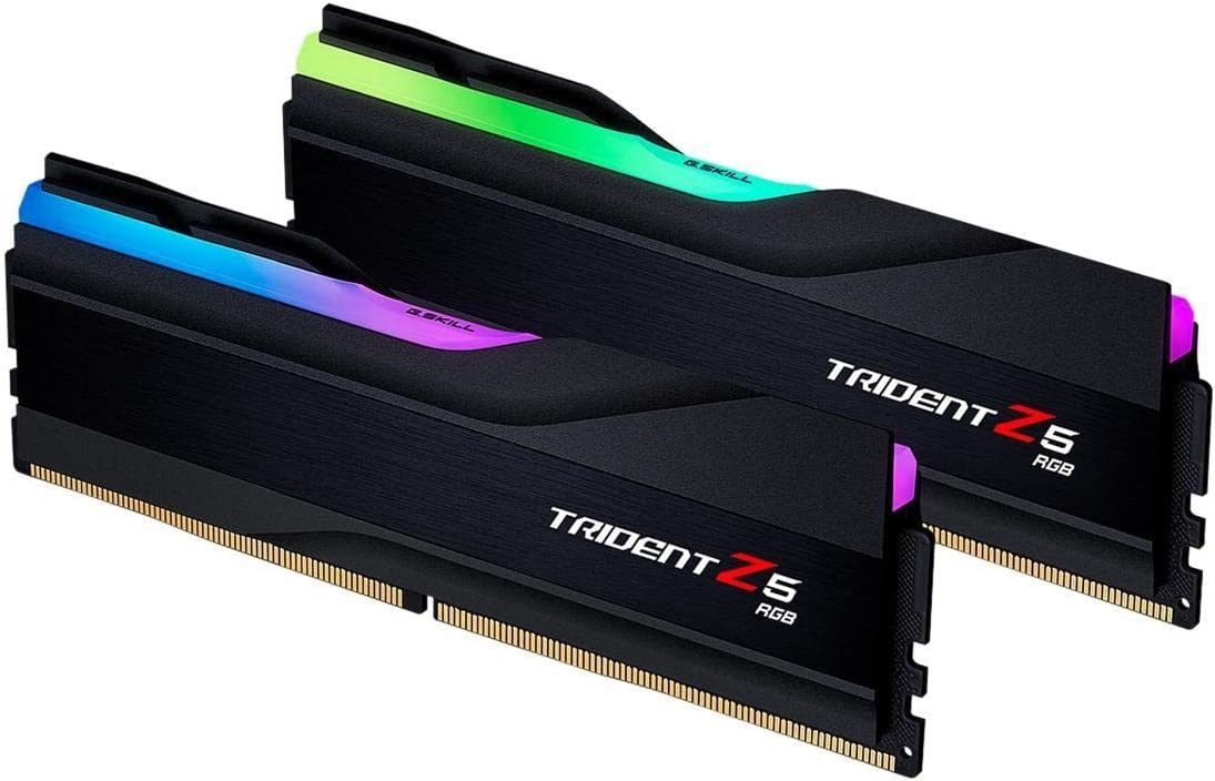 G.Skill Trident Z5 RGB Series (Intel XMP) 32GB (2 x 16GB) 288-Pin SDRAM DDR5 6000 CL36