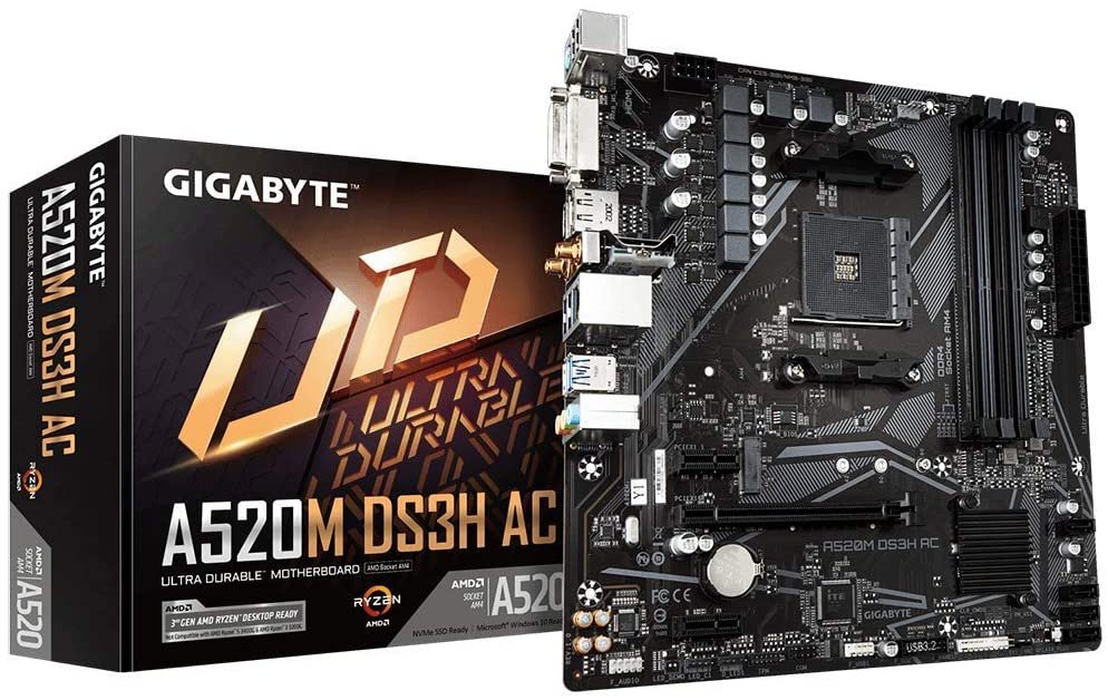 Gigabyte A520M DS3H AC