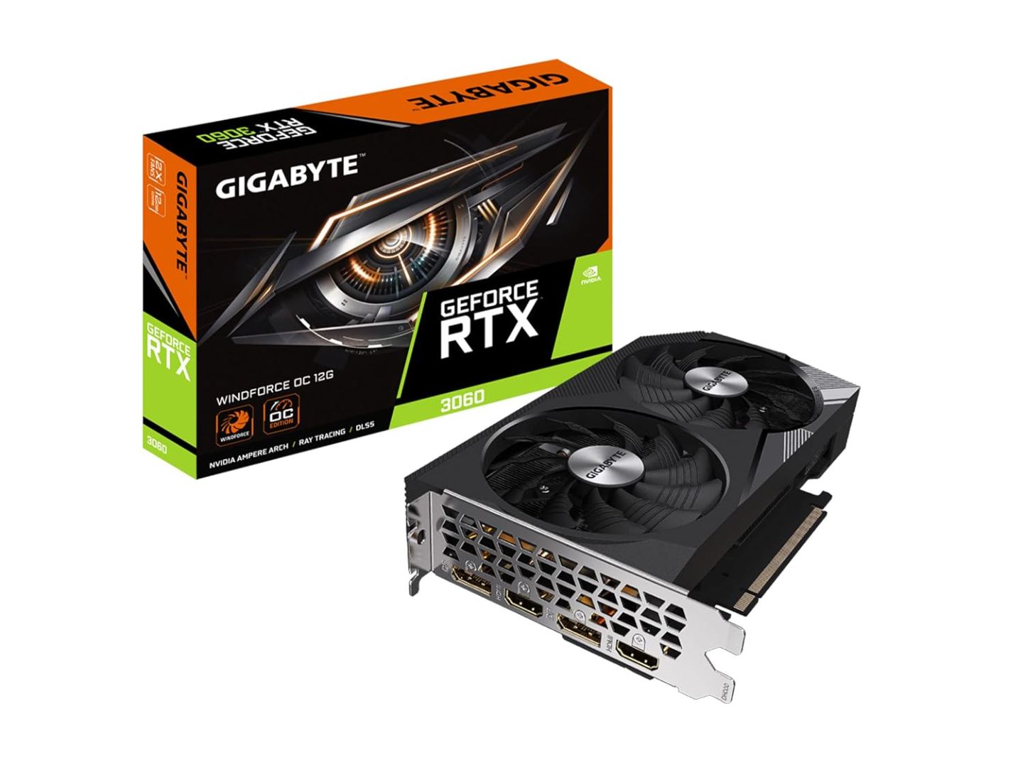 GIGABYTE GeForce RTX 3060 WINDFORCE OC 12GB GDDR6