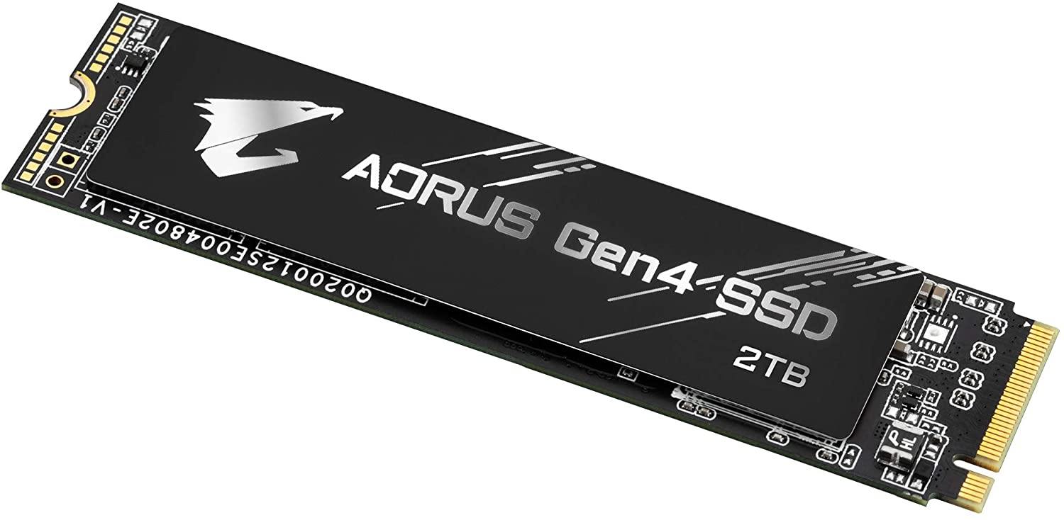 Alternative view of GIGABYTE AORUS NVMe Gen4 M.2 2TB PCI-Express 4.0